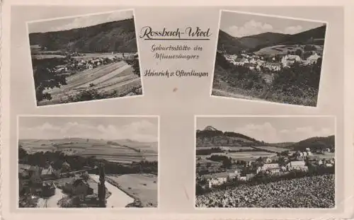 Roßbach - Geburtsstätte von Minnesänger Heinrich von Ofterdingen - 1951