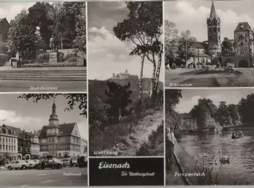 Eisenach - u.a. Wartburg - 1977