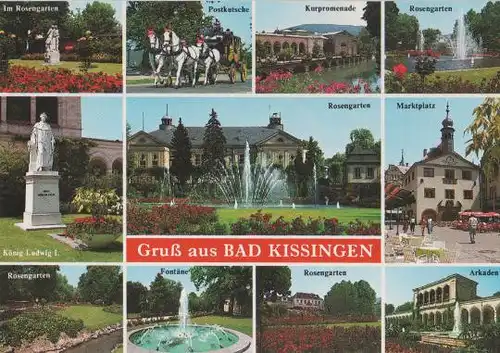 Bad Kissingen u.a. Postkutsche - ca. 1985