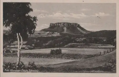 Sächsische Schweiz - Fels Lilienstein - 1960