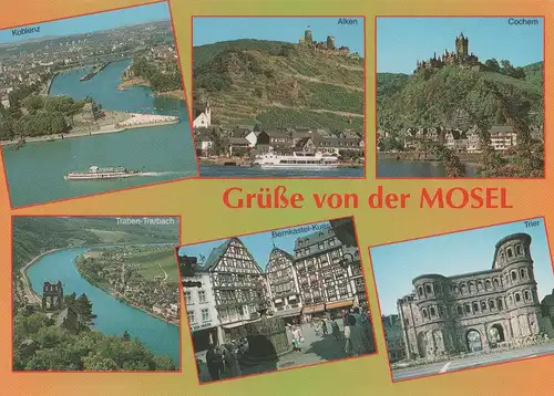 Mosel - u.a. Bernkastel-Kues - 1996