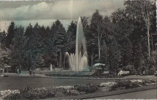 Bad Lippspringe - Leuchtfontäne - ca. 1965