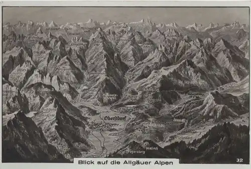 Allgäuer Alpen - Panorama