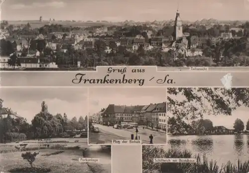 Frankenberg u.a. Platz der Einheit - ca. 1975