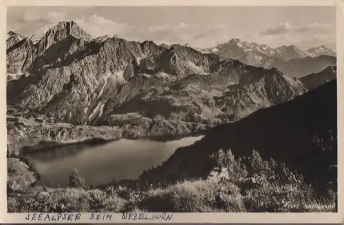 Nebelhorn - mit Seealpsee - 1952