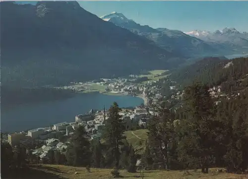 Schweiz - Schweiz - St. Moritz - mit Piz della Margna - 1977