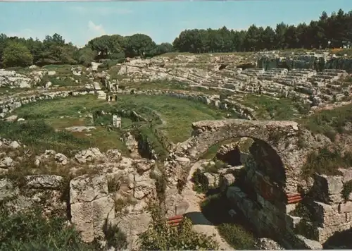 Italien - Italien - Syrakus - Syracusa - Anfiteatro Romano - ca. 1980
