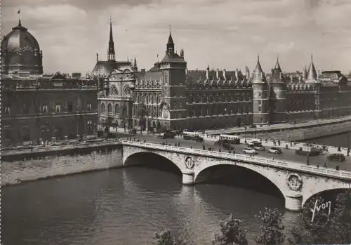 Frankreich - Frankreich - Paris - Pont au Change et Palais de Justice - ca. 1945