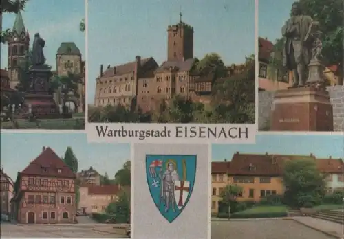 Eisenach - u.a. Bachdenkmal - 1967