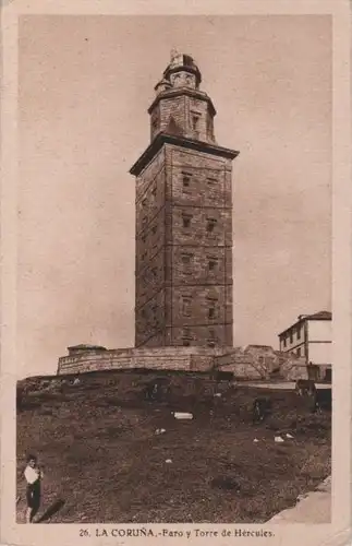 Spanien - Spanien - La Coruna - Paro y Torre de Hercules - ca. 1935