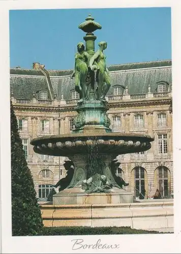 Frankreich - Frankreich - Bordeaux - Fontaine de la Place de la Bourse - ca. 1995