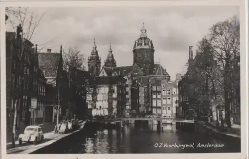 Niederlande - Niederlande - Amsterdam - Voorburgwal - 1953