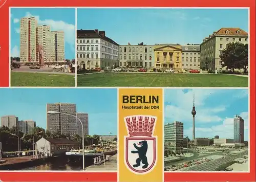 Berlin, Ostteil - 4 Bilder