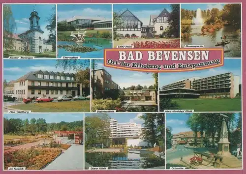 Bad Bevensen - u.a. Diabetesklinik - ca. 1980