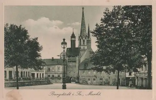 Burgstädt - Markt - 1926
