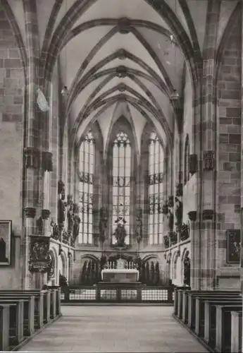 Nürnberg - Frauenkirche, Blick zum Hochaltar - ca. 1965