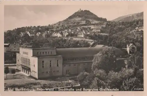 Bad Blankenburg - Bad Blankenburg - Stadthalle - ca. 1955