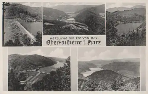 Braunlage - Odertalsperre im Harz - ca. 1955