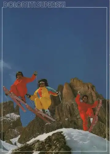 Italien - Italien - Dolomiten - Superski - ca. 1985
