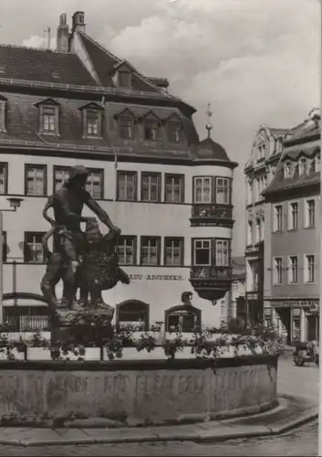 Gera - Simsonbrunnen am Markt - 1977