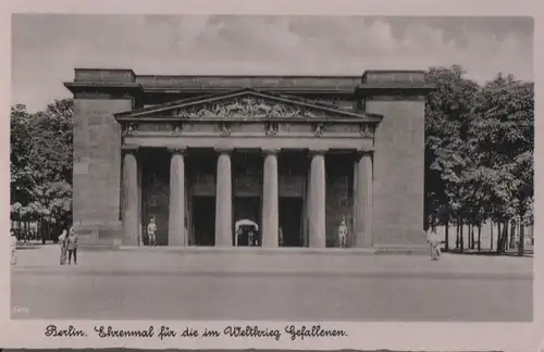 Berlin-Mitte, Unter den Linden, Ehrenmal Gefallene - für die im Weltkrieg Gefallenen - ca. 1950