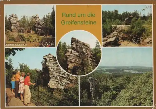Greifensteine - 5 Teilbilder - 1986