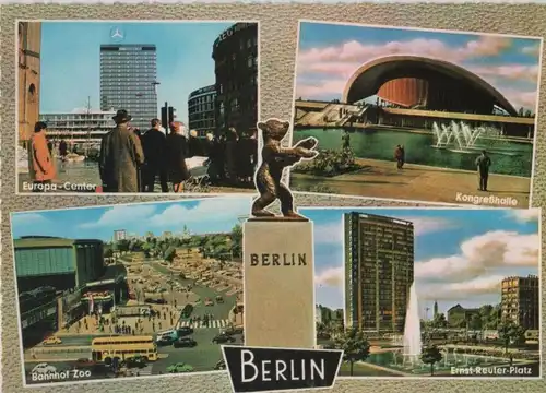 Berlin, Westteil - 4 Bilder