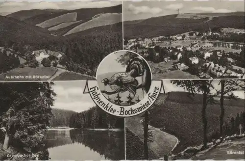 Goslar Hahnenklee - Bockswiese, u.a. Grumbacher See - ca. 1960
