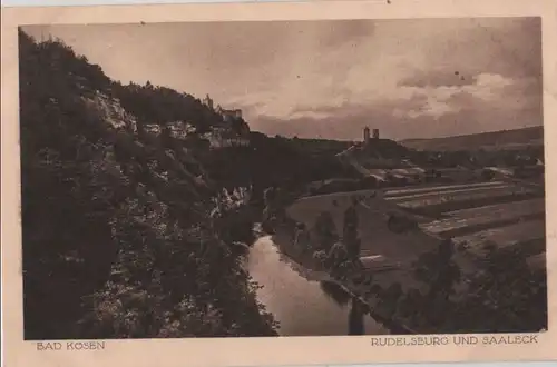 Bad Kösen - Rudelsburg und Saaleck - ca. 1935