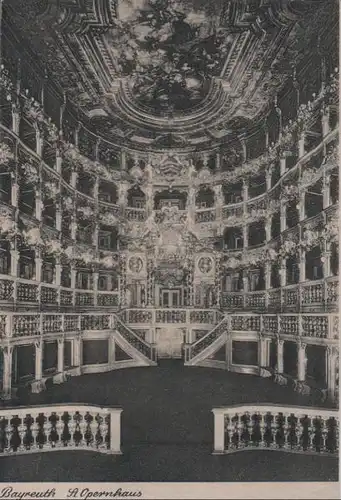 Bayreuth - Opernhaus - ca. 1950