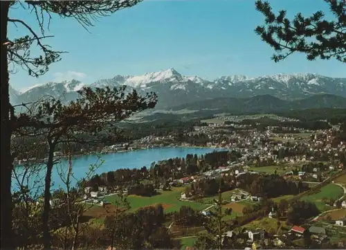 Österreich - Österreich - Velden - Blick von der Aussicht auf die Bucht - ca. 1985