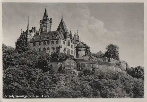 Wernigerode - Schloß - ca. 1955