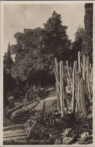 Italien - Italien - Ventimiglia, Mortola - I giardini - 1942