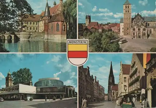 Münster - 4 Teilbilder - ca. 1975