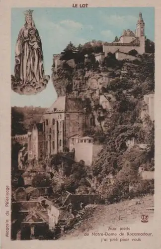 Frankreich - Frankreich - Rocamadour - Aux pieds - ca. 1920