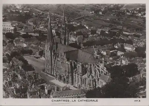 Frankreich - Frankreich - Chartres - Cathedrale - ca. 1955