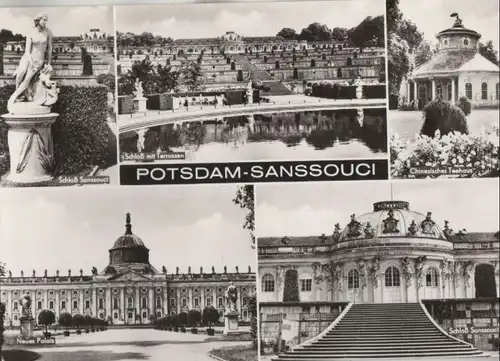Potsdam - Sanssouci, u.a. Neues Palais - 1982