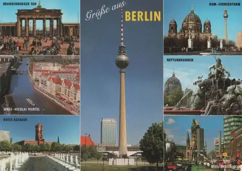 Berlin - u.a. Dom und Fernsehturm - ca. 1990