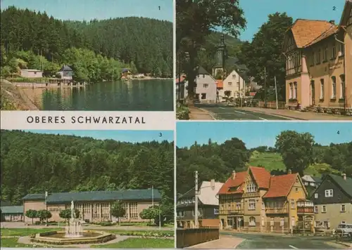 Schwarza - Oberes Tal, u.a. Katzhütte-Oelze - 1976