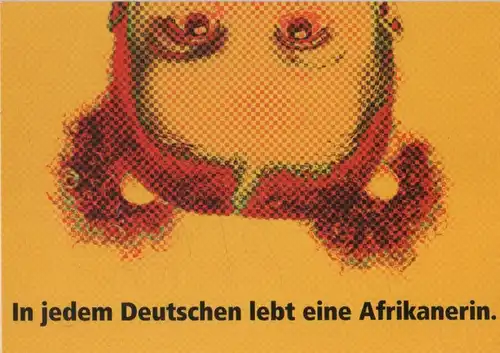 Afrikanerin in Deutschen