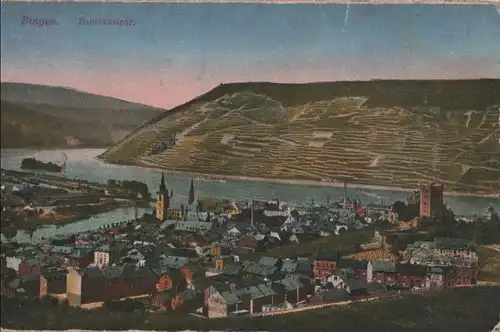 Bingen - Totalansicht - 1912