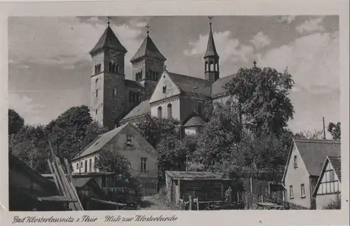 Bad Klosterlausnitz - Blick zur Klosterkirche