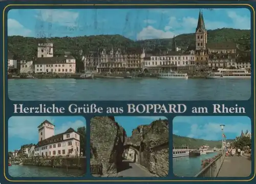 Boppard - mit 4 Bildern - 1987