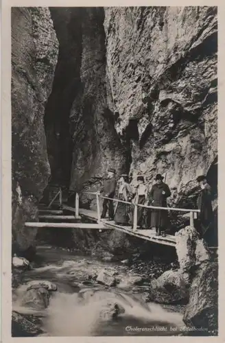 Schweiz - Schweiz - Adelboden - Cholerenschlucht - ca. 1935