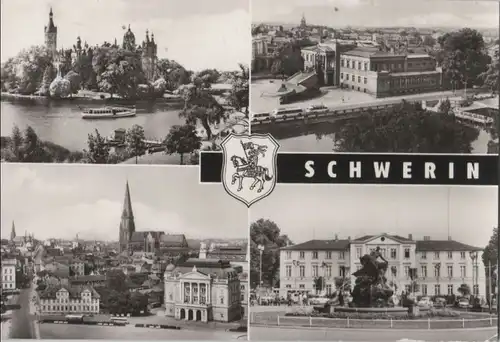 Schwerin - u.a. Schloß - 1978