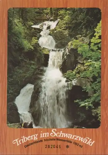 Triberg - Wasserfälle - 1989