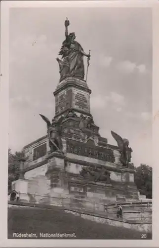 Rüdesheim - Nationaldenkmal - ca. 1950