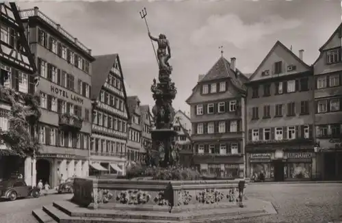 Tübingen - Marktplatz - 1956
