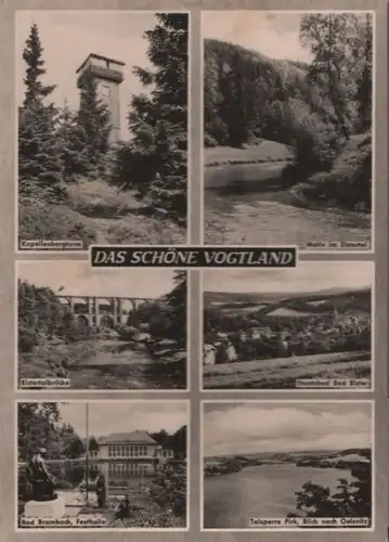 Vogtland - u.a. Elstertalbrücke - 1973