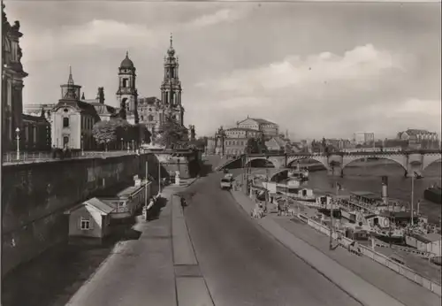 Dresden - Schiffsanlegestelle - 1965